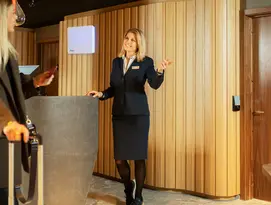 DuoCatch insektfanger fra Elis installeret i reception