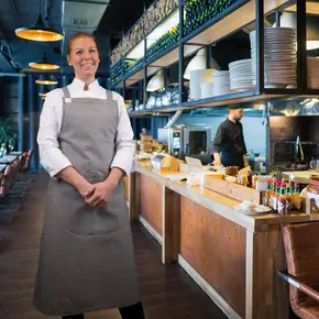 Zero waste forklæde